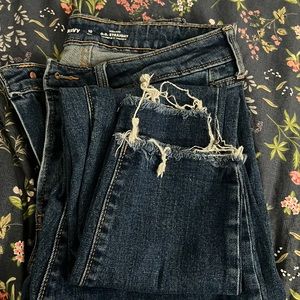 Old Navy “High Rise O.G. Straight” jeans-size 10 tall